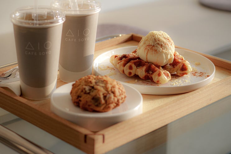  경기광주 카페 소요, 애견 동반 가능 & 크로플 맛집 방문 후기!!!