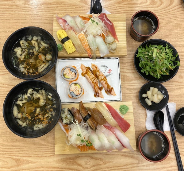  수내역 초밥 맛집) 수내초밥: 가격도 좋고 회가 길어서 먹을 맛나는 초밥