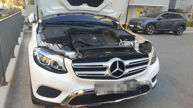  벤츠 glc220d 배터리 교체와 밧데리 용량 및 규격 정보