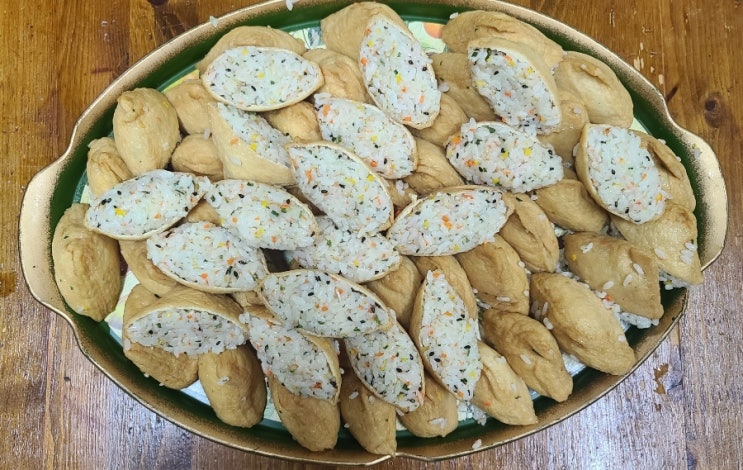  대용량 유부초밥