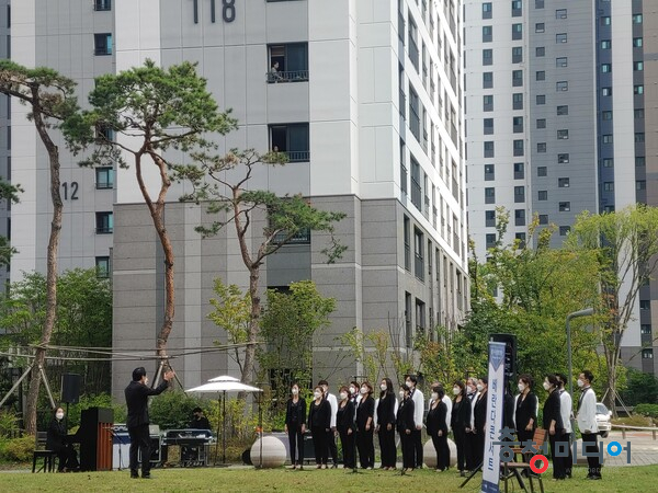  청주시립합창단, '동네 아파트 콘서트' 신청 접수
