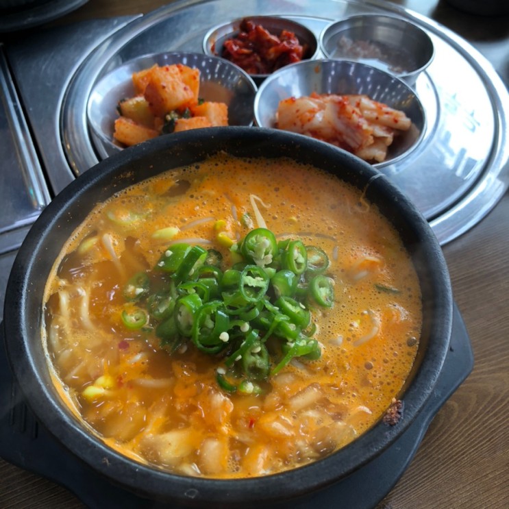 인천 논현역 콩나물국밥 맛집 콩심 점심 해장했어요