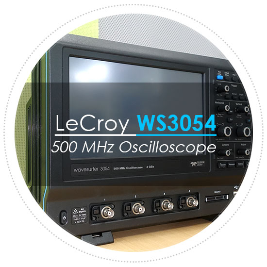  텔레다인르크로이 / LeCroy WS3054 WaveSurfer 500 MHz 오실로스코프 / Oscilloscope  - 계측기판매 렌탈 장비 입고 소식
