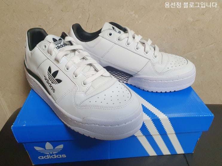  여자 운동화 아디다스 포럼 볼드 W 화이트블랙 착용 후기, 가격, 사이즈 추천 Adidas FORUM BOLD W
