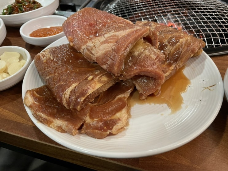  용산역 근처 돼지갈비집/회식장소 추천 <최가네>