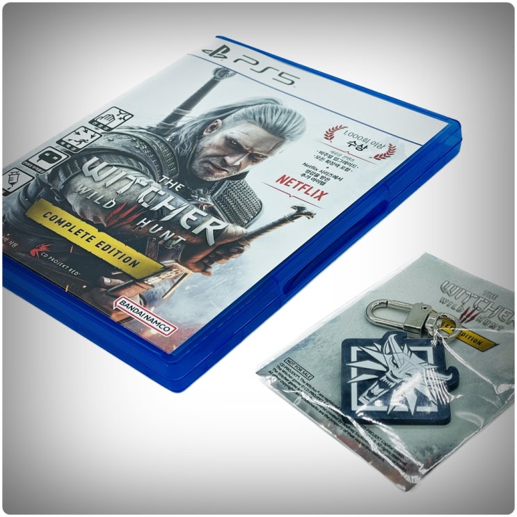  「더 위쳐 3 : 와일드 헌트 컴플리트 에디션」 PS5 패키지 오픈케이스! / 더빙 퀄리티 도랐는데..?