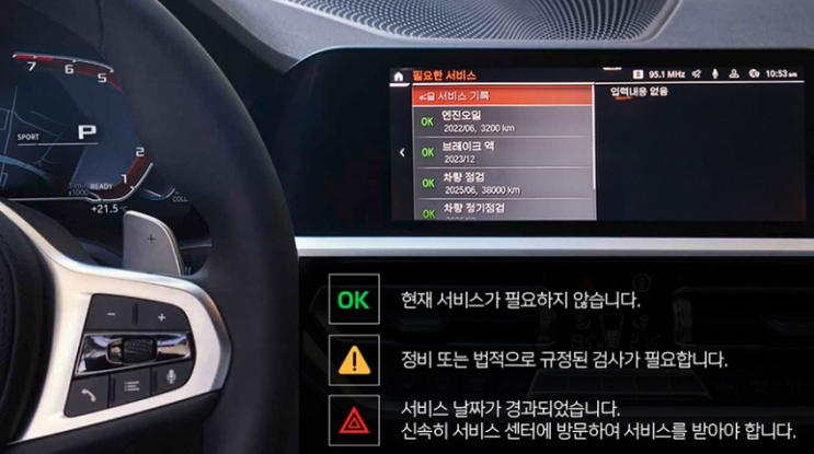  BMW BSI (소모품 교체) 품목과 서비스센터 교체기준 및 교환 주기 총정리