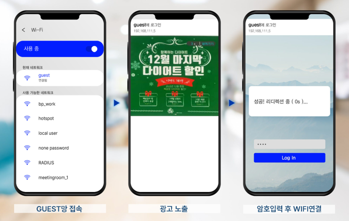  병원 와이파이 광고 , 끊김없는 병원 와이파이