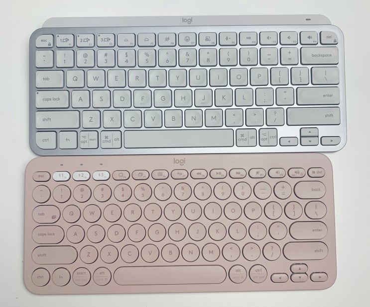  [개봉기] 로지텍 블루투스 키보드 K380. 킹성비인듯, (Mx keys mini와 비교)