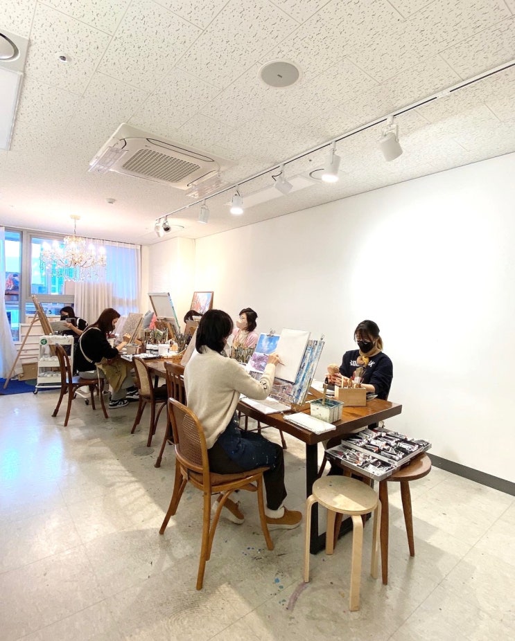  [서울/성수동] 성인미술학원 "성수동작업실" 스트레스 해소완화 / 힐링하기 딱 좋은 나만의 취미공간(ft.원데이클레스가능)
