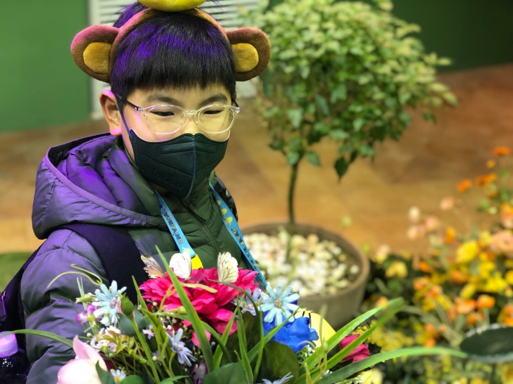  에버랜드 구경만 했어요.