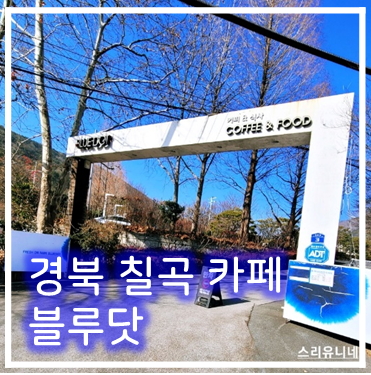 [카페] '23. 1월 8일 아이들 놀기 좋은 대구 근교 경북 칠곡 블루닷 야외 카페~!