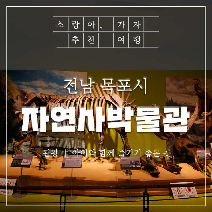  아이와 함께 - 목포 자연사 박물관 // 공룡 좋아하는 아이들 주목하세요 !!