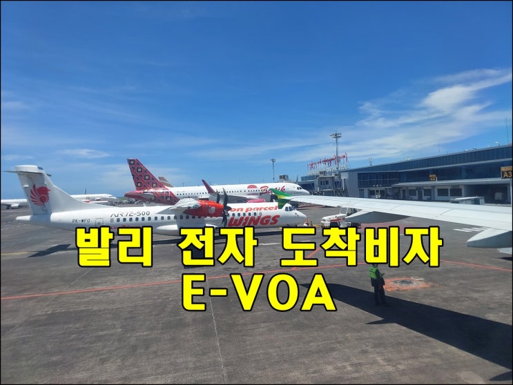  발리 도착비자 발급방법 / 대행