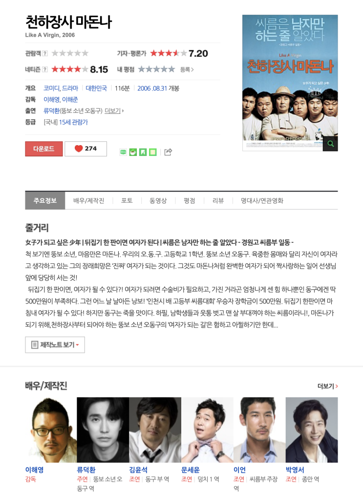  (영화) 천하장사 마돈나