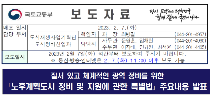  노후계획도시 정비 지원 특별법, 택지조성사업 완료 후 20년 이상 경과한 100만m2 이상의 택지, 특별정비구역