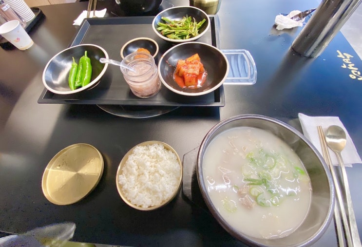  신음동에서 돼지국밥 한 그릇? 아니 난 순대국밥 한 그릇! 수백당 김천점 맛집
