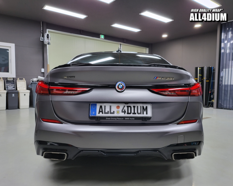 아산 음봉면 / 랩핑 / BMW 2시리즈 M235i 사틴다크그레이 전체랩핑 / BMW / 2시리즈 / 2시리즈 (G42)