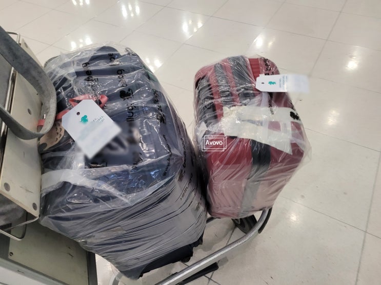  태국 방콕 새벽 비행기 수하물 공항 배송 '굿럭' 실제 이용 후기