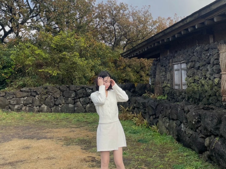  제주도 조천읍 카페 야원 에코랜드, 서프라이즈 테마파크 근처 통창 숲뷰가 예쁜 옹기정원 초가집 한옥
