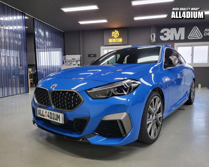 아산 음봉면 / 랩핑 / BMW 2시리즈 M235i 사틴다크그레이 전체랩핑 / BMW / 2시리즈 / 2시리즈 (G42)