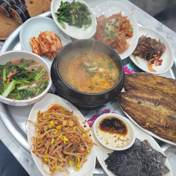 죽도시장생선구이 대화식당 김밥과 운영시간 주차 팁 까지!