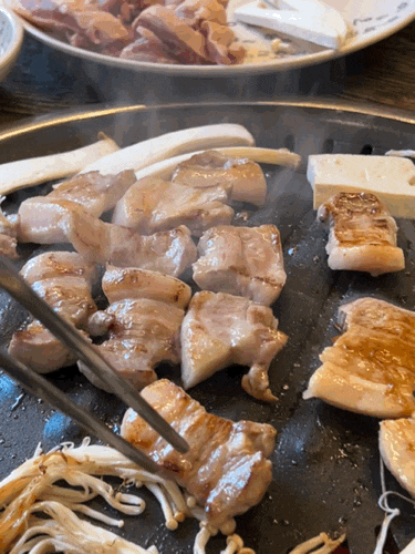  대구 혁신도시 맛집 박창우의 소백산 왕소금구이 대낮부터 삼겹살 즐기기! 너무 맛있다
