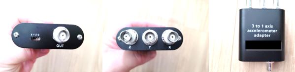  진동센서아답터 31 sensor adapter- 1신호를 3센서와 연결- 31아답터