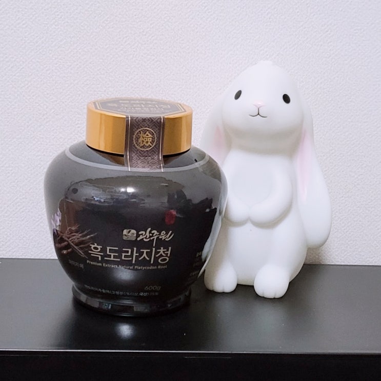  목을 위한 선물, 달달하고 진한 관주원 흑도라지청 후기 (feat. 도라지청 효능)
