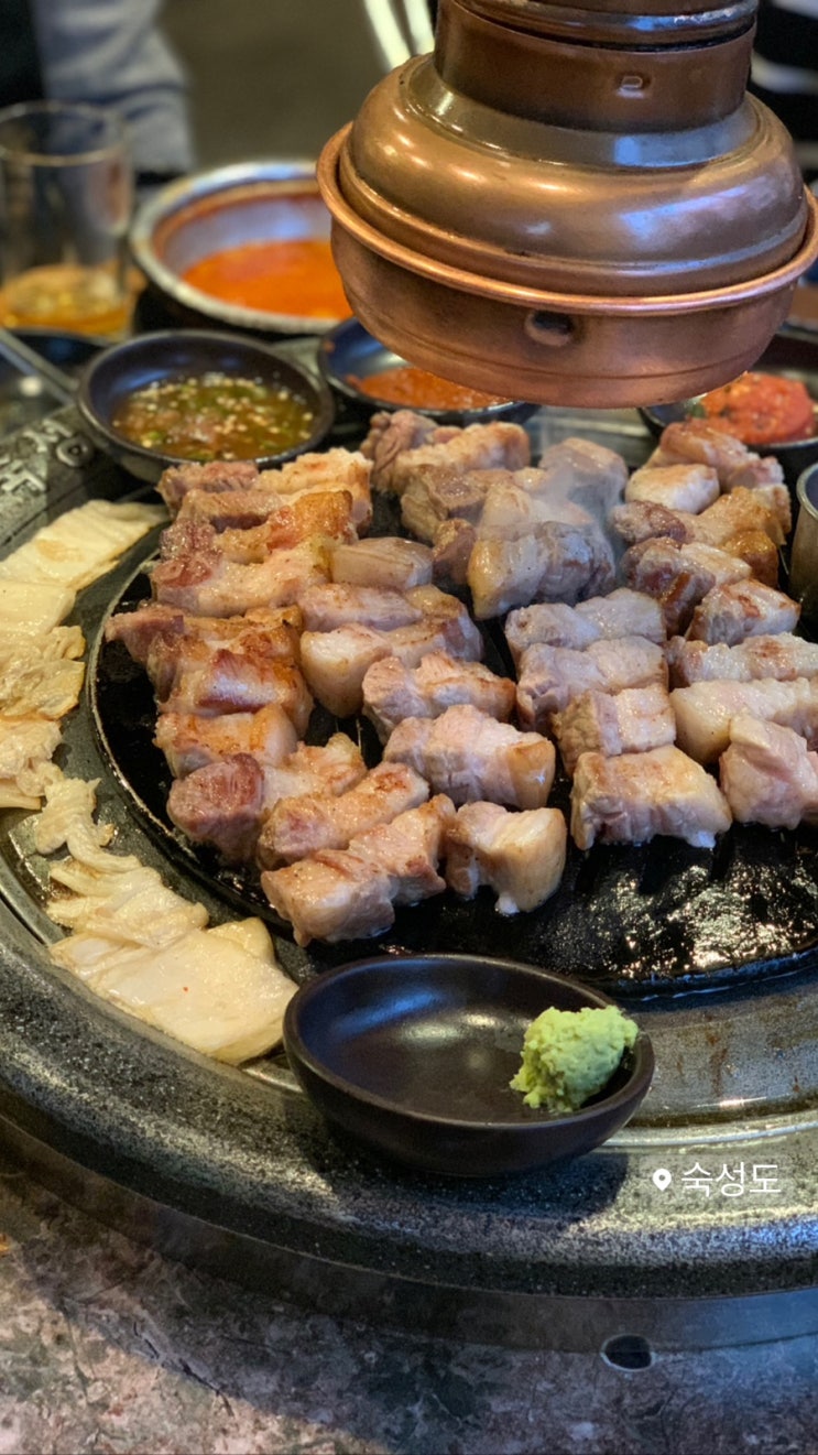  숙성도 본점(+테이블링으로 원격줄서기 팁!) : 제주 시내 흑돼지에 진.심. 맛집