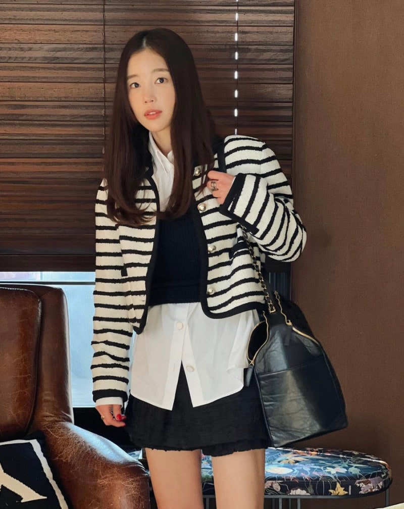 기은세 올리브데올리브 트위드자켓 패션템 모음