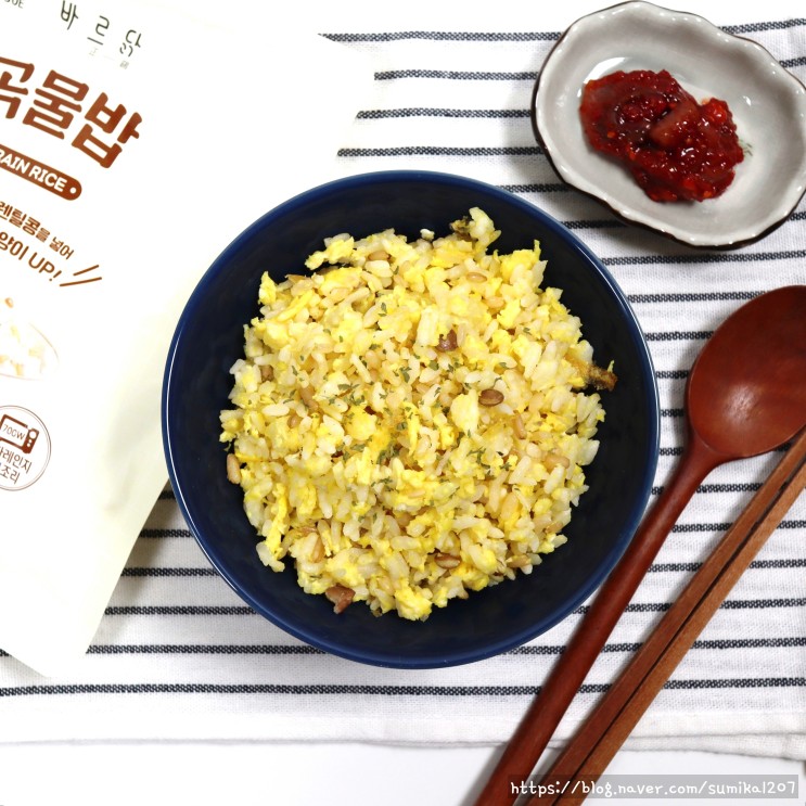 다이어트 냉동밥 추천 바르닭 곡물밥 포만감 좋아요!
