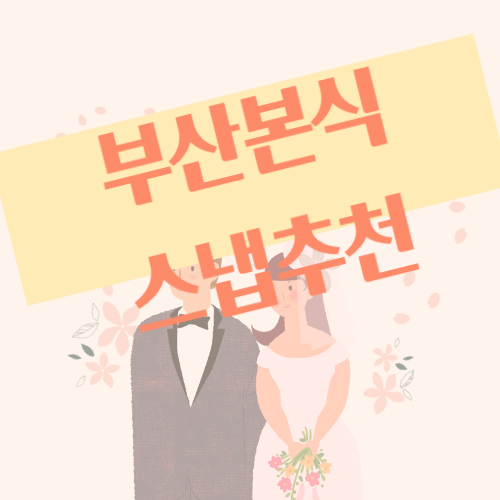  [W.09] 부산 본식 스냅 업체 선정 후기 (부제: 본식스냅 고르는 팁)