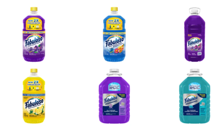 490만 개의 Fabuloso 병이 박테리아 오염의 위험에 대해 리콜됩니다 490만 개의 Fabuloso 병이 박테리아 오염의 위험에 대해 리콜됩니다