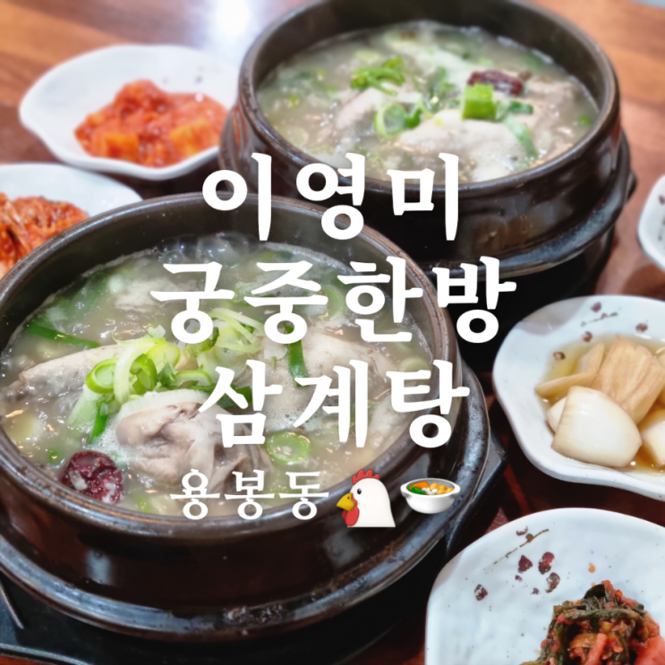  [광주 북구 용봉동 삼계탕 맛집] 이영미 궁중한방삼계탕
