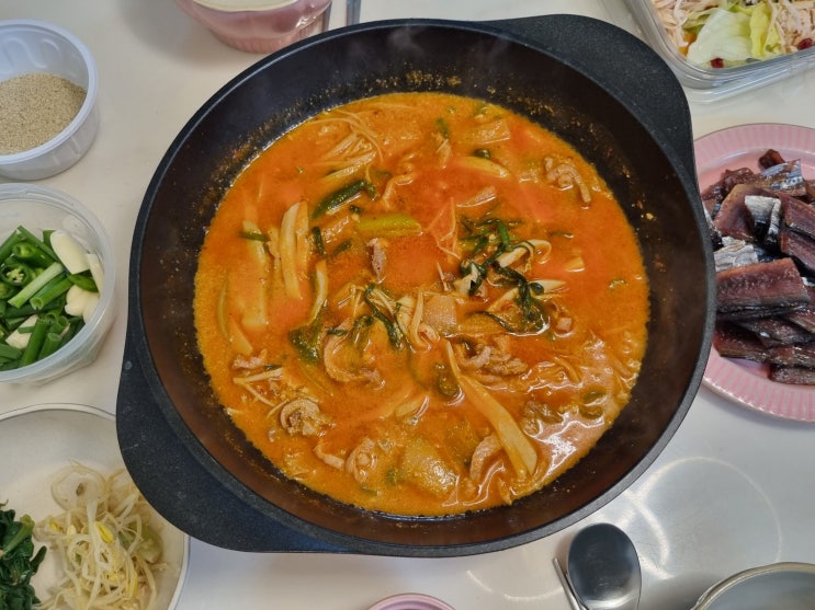  집에서 간편하게 맛있게 오리전골을, 구월오리 오리전골