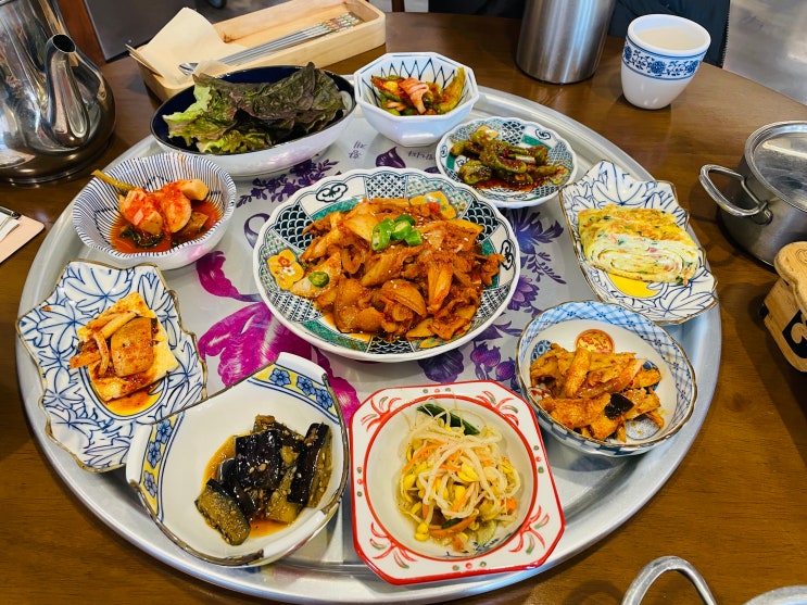 대전 신탄진 목상동 가정식, 오직 점심에만 먹을 수 있는 모들식탁