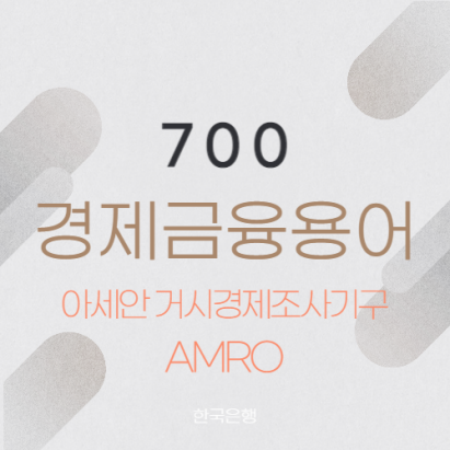 아세안+3 거시경제조사기구(AMRO)