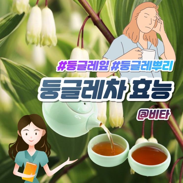  둥글레차효능 (둥굴레 잎, 뿌리)