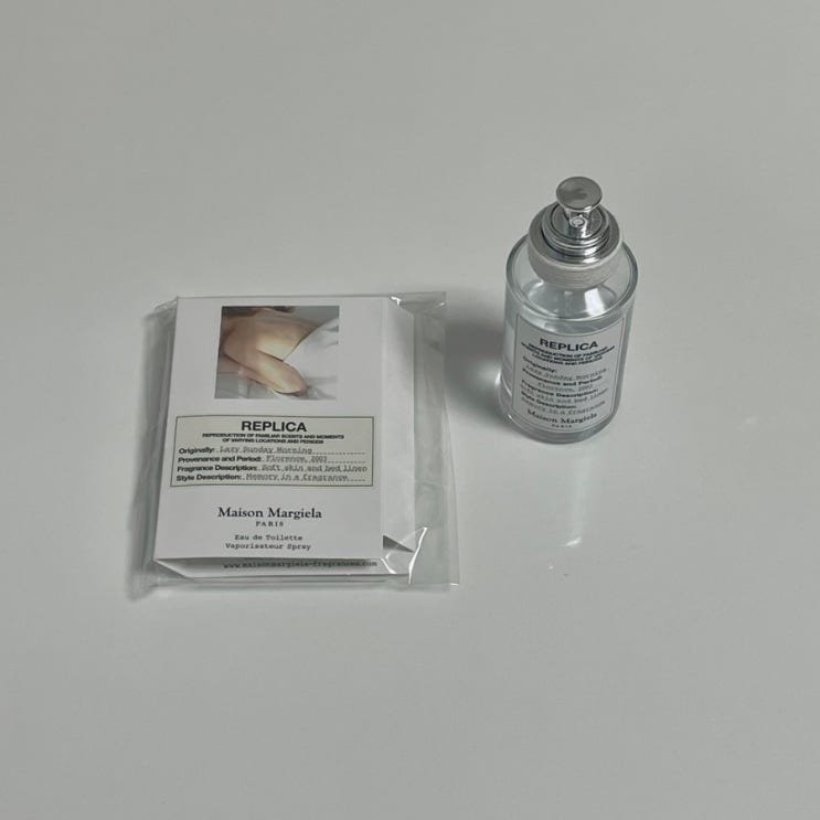  메종 마르지엘라 향수 레플리카 레이지선데이모닝 EDT 30ml 클린 웜코튼, 바이레도 블랑쉬 비교 후기 리뷰
