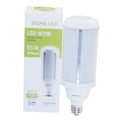 시그마엘이디 LED 보안등 220V 55W E39 SIGMA