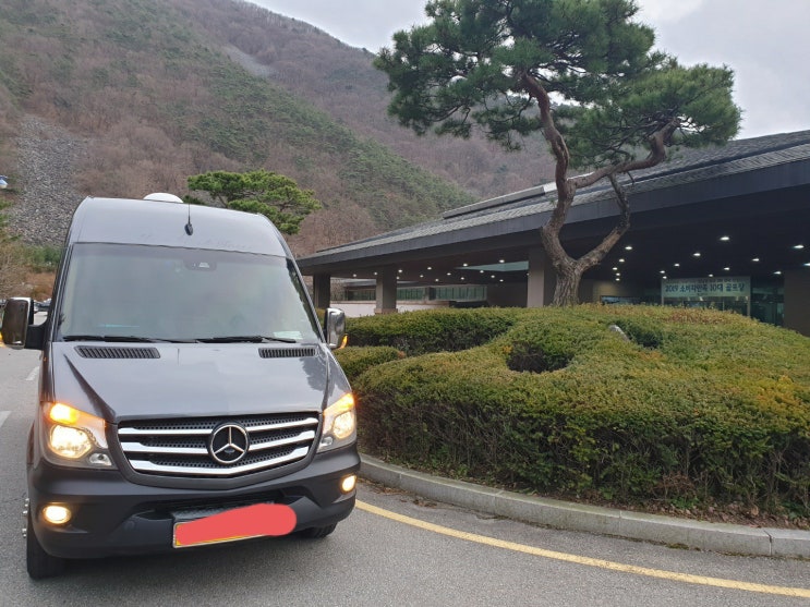  문경CC골프장 15인승 벤츠스프린터 타고 여행가세요~