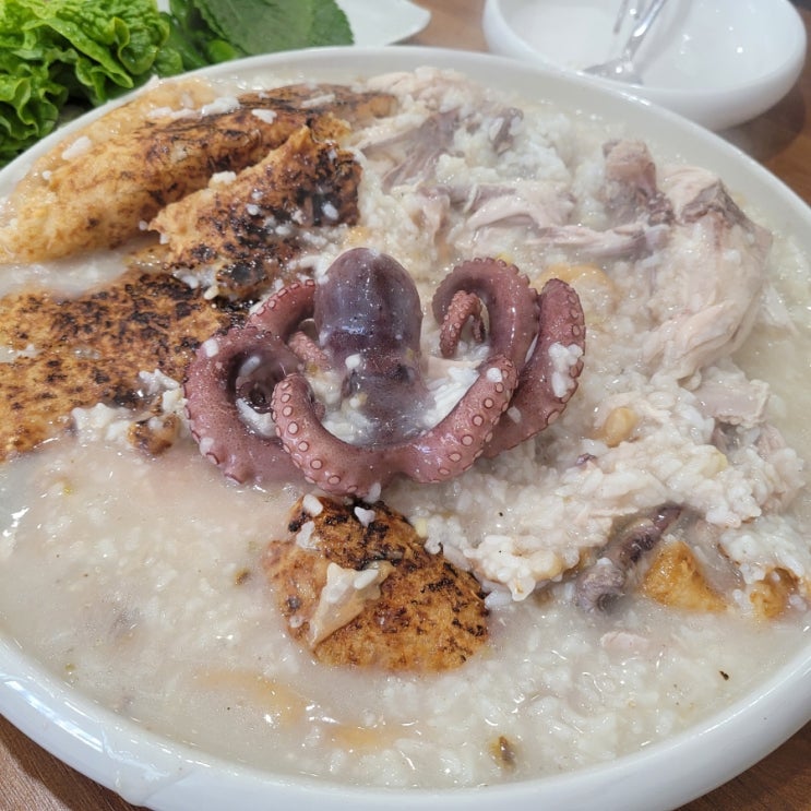  누룽지백숙 반여동 그때그집 맛있어요!