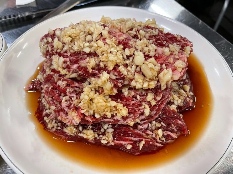  다사 양념 소고기가 맛있는 서재 명동갈비
