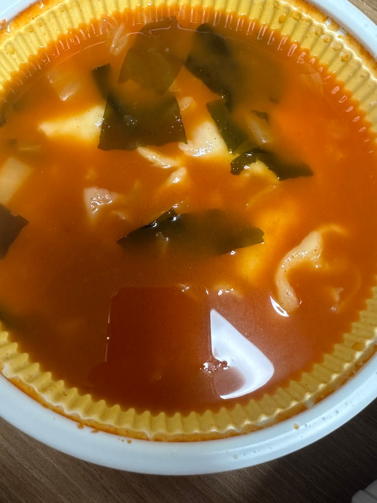  의정부 얼큰수제비가 맛있는 삼시세끼 배달후기