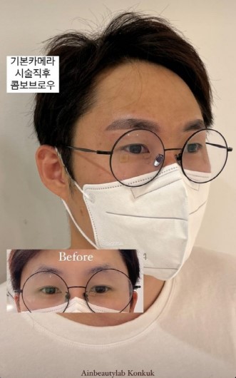  건대 눈썹문신 눈썹반영구 남자눈썹문신 눈썹디자인부터가 아인뷰티랩건대점에서는 다릅니다.
