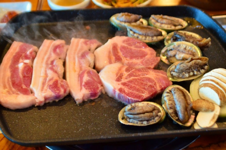 서귀포 신시가지 맛집 한치까지 먹었던 월드컵흑돼지