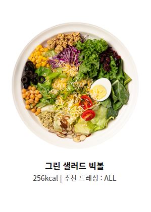  [샐러디아] 그린 샐러드 빅볼