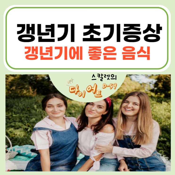  여성 갱년기 증상  갱년기에 좋은 음식