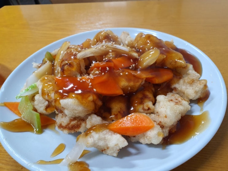  천왕역근처 탕수육이 맛난 동해루 오류점, 쫀득바삭!